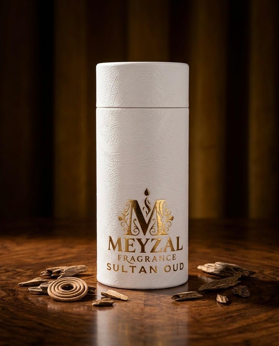 Meyzal Sultan Oud 12 ml crown-cap attar perfume oil