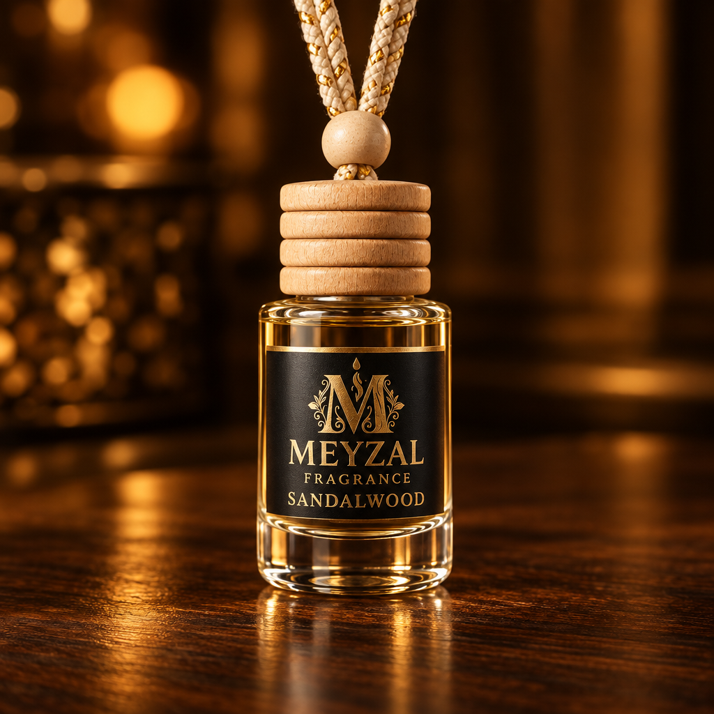 Sandalwood diffuser studio product shot